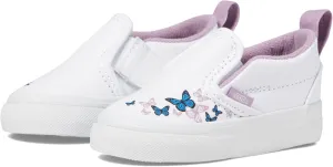 Vans Baby-Girl's Slip-on V (Infant/Toddler) Sneaker