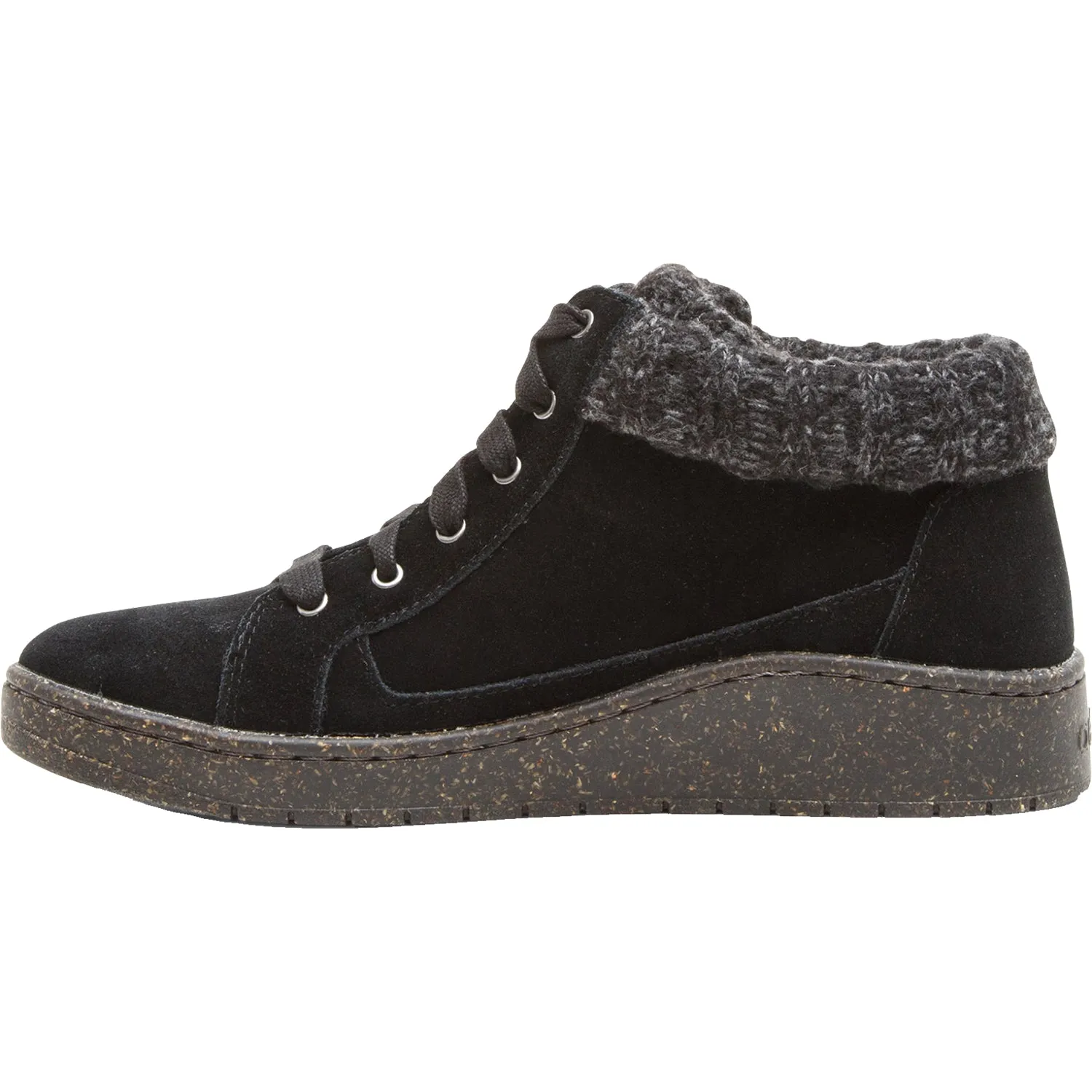 Women's Aetrex Bonnie Black Suede