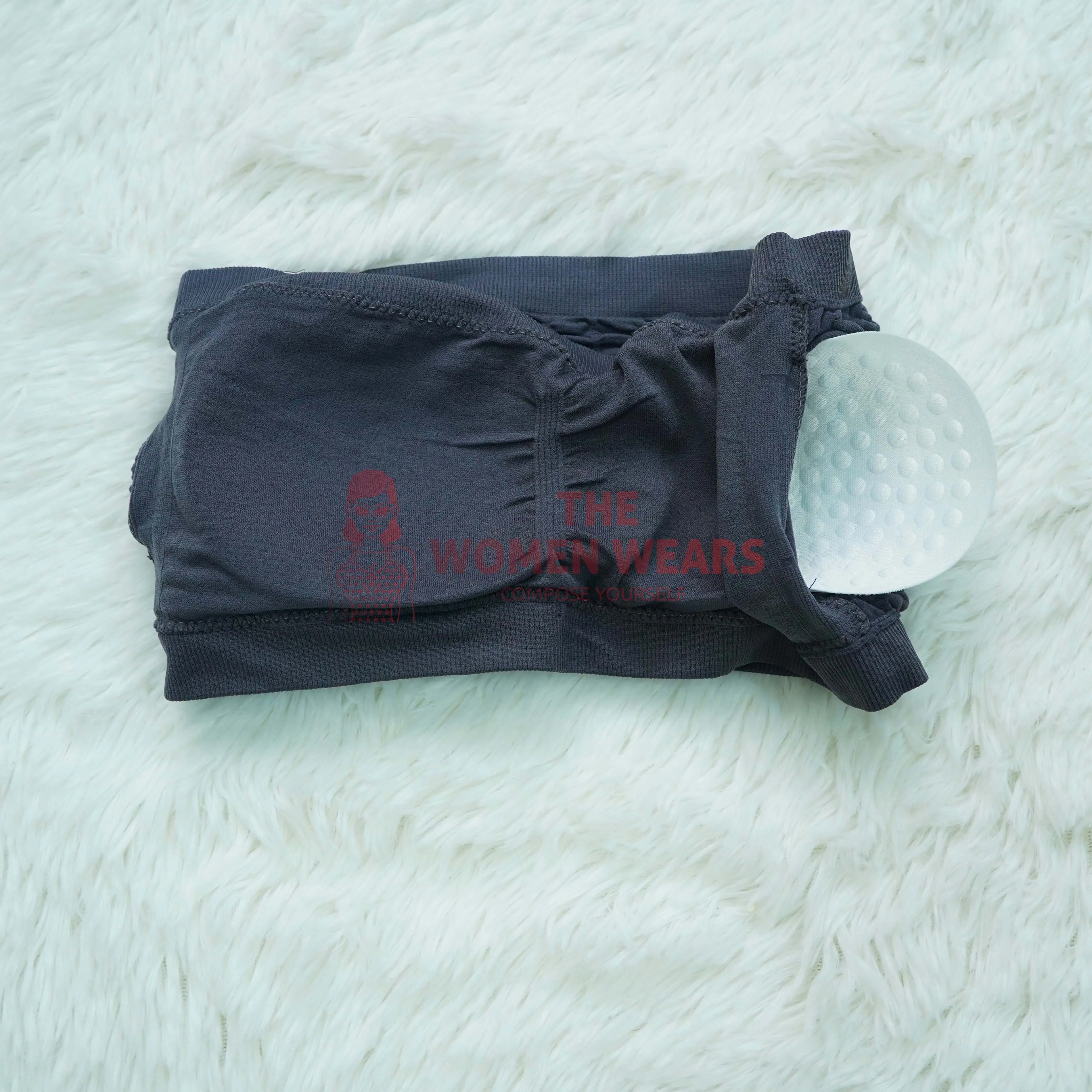 Women's Soft Padded Strap Less Bra (3214)
